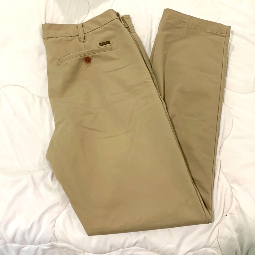 Izod Men Dress Pants 33x32 slim